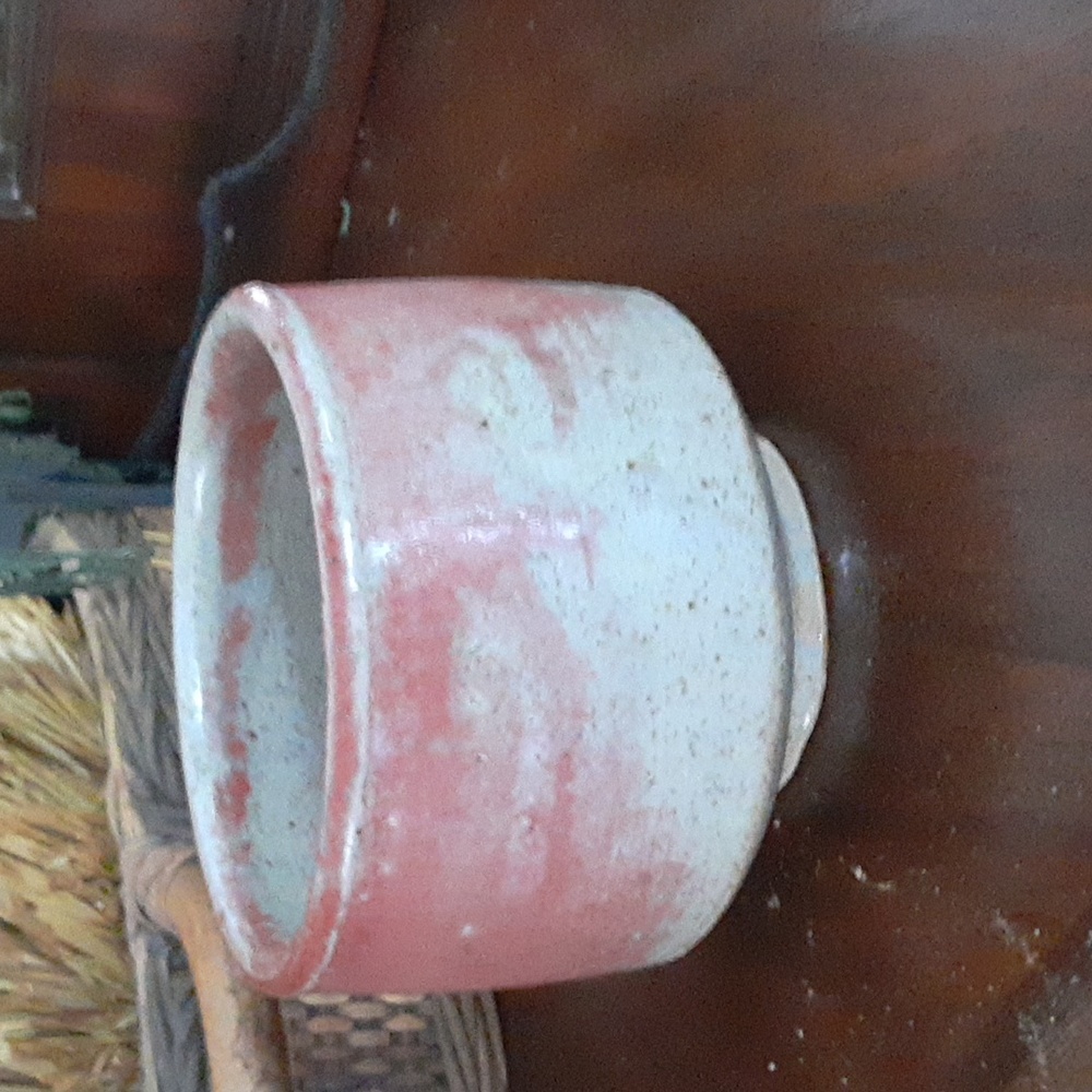 Handmade Pottery Signed Bowl